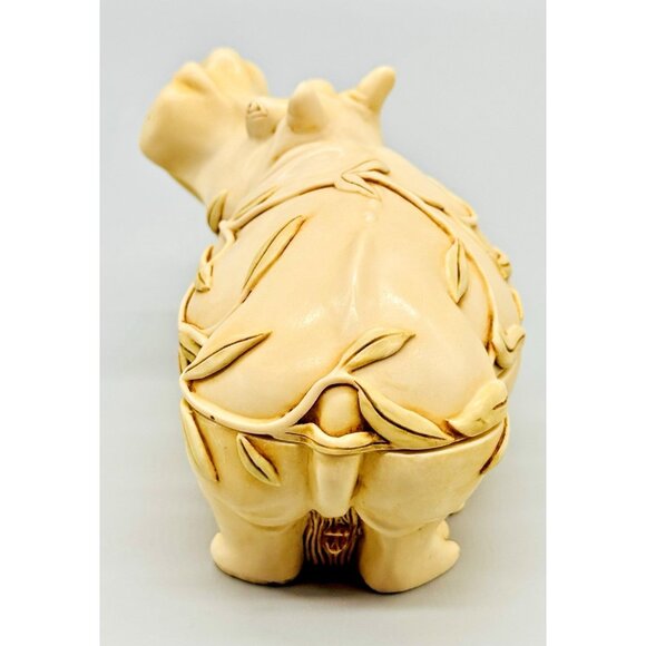 Harmony Kingdom Straight From The Hip Large Hippo Trinket Box Figurine 5 inch - Picture 8 of 15